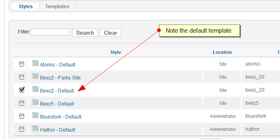 Outil d’analyse de site Joomla