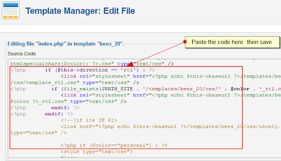 Outil d’analyse de site Joomla