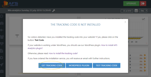 get tracking code